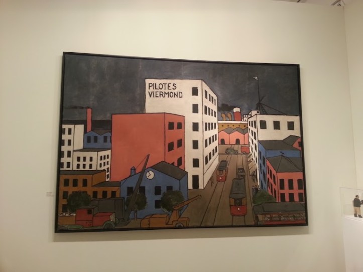 This large piece by the Uruguayan painter Joaquin Torres Garcia was just one of his pieces that caught my eye at the fair.