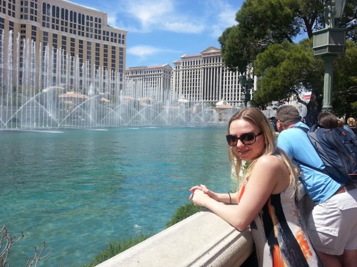bellagio fountain show the strip las vegas nevada