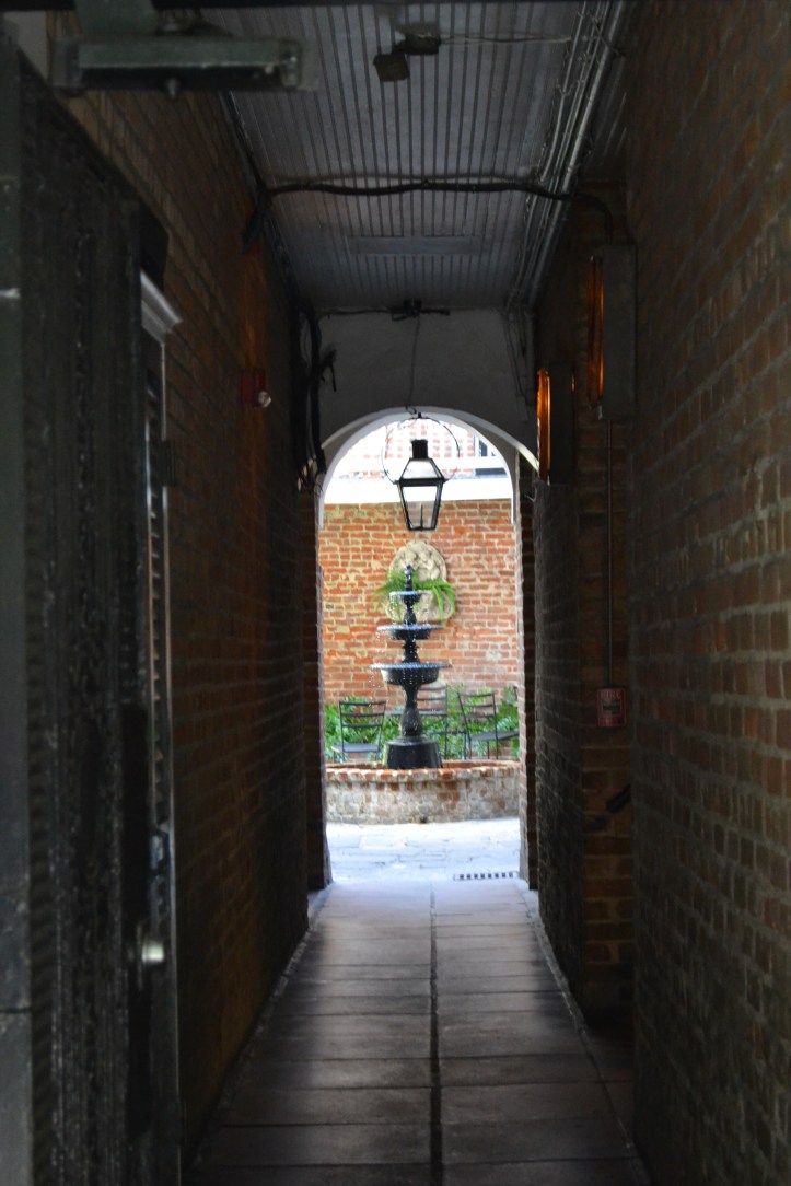 As you walk through the streets, peer through some of the gates to French Quarter homes - you'll see a whole world of hidden courtyards, filled with greenery and fountains.
