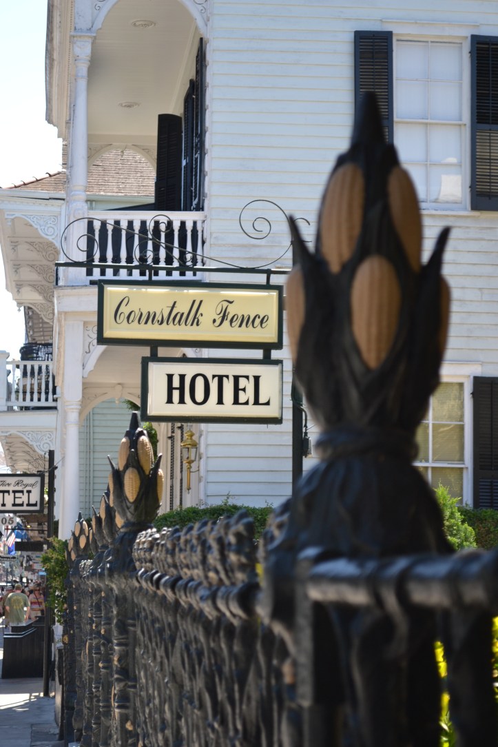 The iconic Cornstalk Fence Hotel