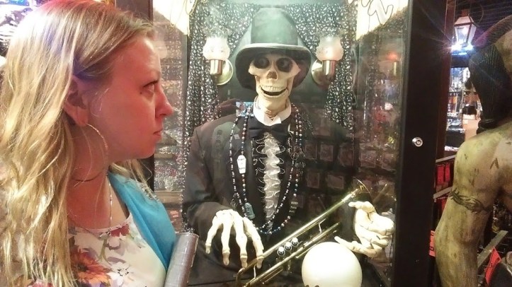 Things were getting creepy in New Orleans...