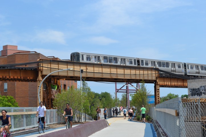 the 606 chicago train cta