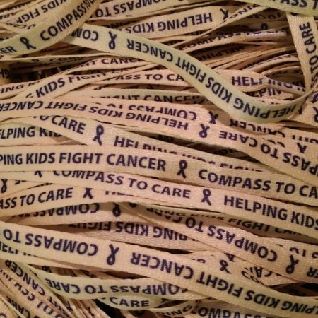replace the lace compass to care childhood cancer awareness september