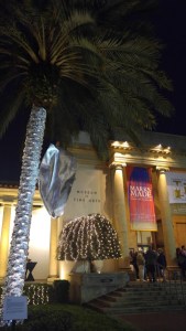 piotr janowski exhibit curiousity museum of fine art st petersburg florida polish artist aluminum reynold's wrap palm trees