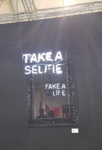 scope art fair miami beach art basel 2015 take a selfie mirror fake a life