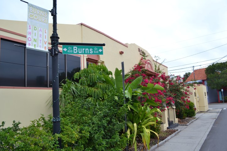 burns square historic district sarasota south florida burns court