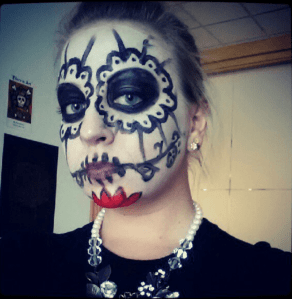 dia de los muertos makeup