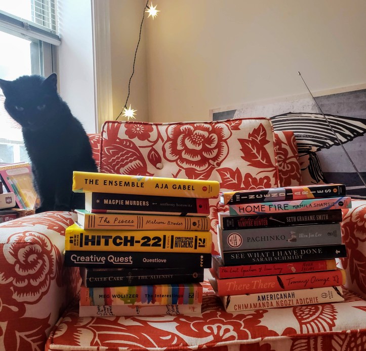 2018 reading challenge books cat